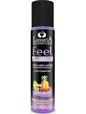 Luxuria Feel Long Lasting Water Based Lube Tutti Frutti 60 ml