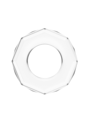 Δαχτυλίδι Πέους Power Plus Octagon Cock Ring (Διάφανο) - Lovetoy