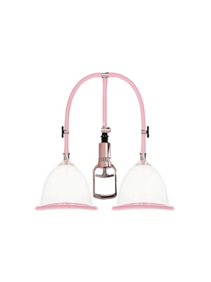 Breast Pump Set Large - Rose Gold