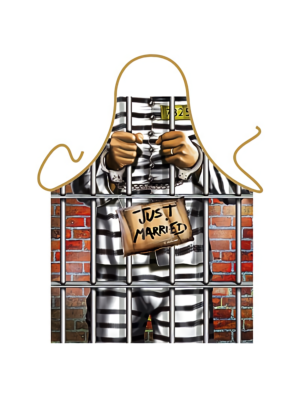 Just Married Prisoner Apron