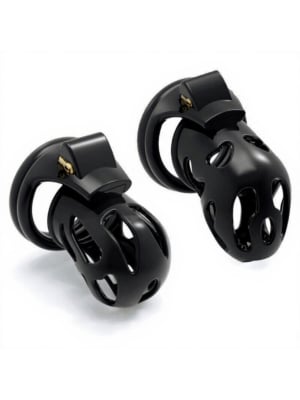 Male Cock Chastity Cage Black