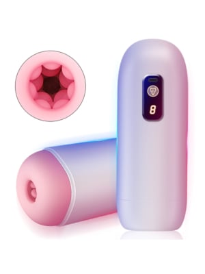 Masturbator- USB Rechargeable, 8 vibration functions