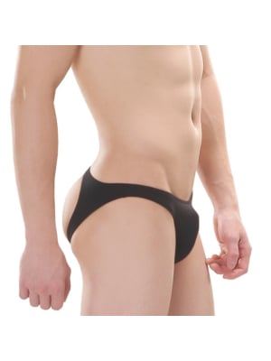 Men Hip Lifting Assless Panty Jockstrap Underwear Black-L