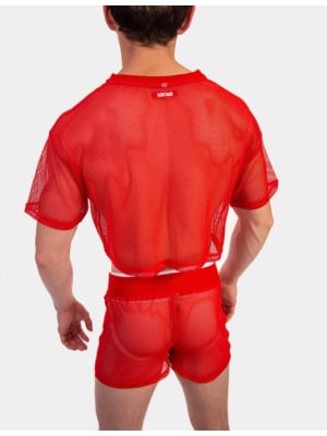 Mesh T-Shirt Ferry Red