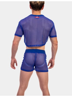 Mesh T-Shirt Ferry Blue