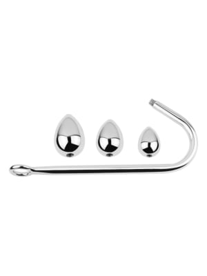 Metal Anal Plug and Bondage Hook