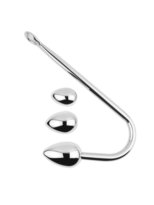 Metal Anal Plug and Bondage Hook