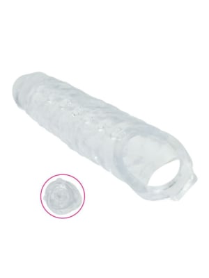 Προέκταση Πέους Timeless Mighty Tusk Penis Sleeve (Διάφανη) - Toyz4lovers