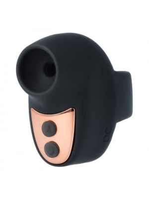 Mini clitoral sucker for finger rechargeable via USB cable - Black