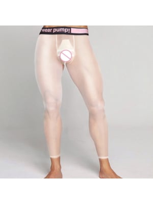 Nylon Made Mens Breathable Quick Drying High Performance Fit White