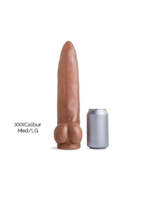 Mr Hankey's XXXCALIBUR: Medium / Large Uncut Dildo