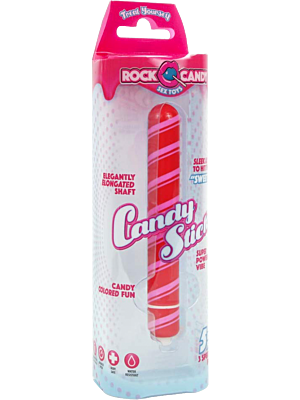 Κόκκινος Δονητής Candy Stick Rock Candy 14 εκ.