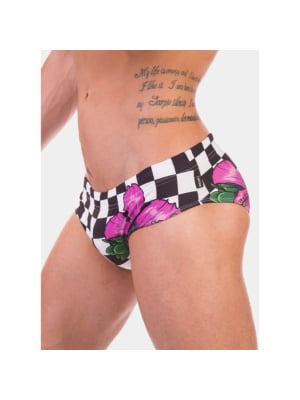 80S Flower Swim Brief - S