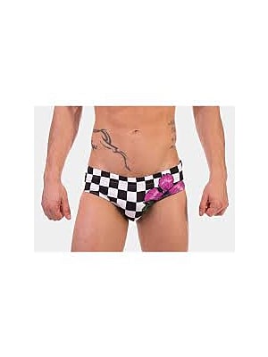 80S Flower Swim Brief