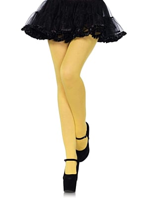 Nylon opaque pantyhose