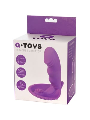 Δονητής Εσωρούχου G-Point Silicone Vibrator 12 cm (Μωβ) - A-Toys