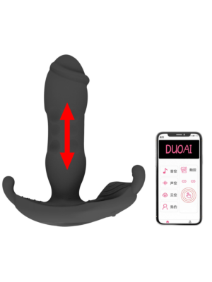 Multi Vibrator Black APP Smart (Only Iphone-IOS)
