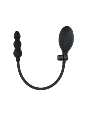 Double Head Inflatable Silicone Anal Plug