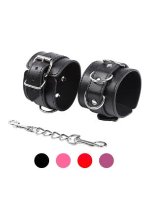 Three D Ring Pin Buckle Type-Wrist Cuffs