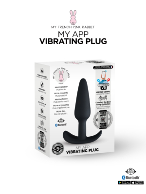 Clara Morgane My App Vibrating Plug Black