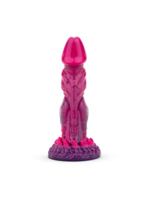 Mythical Mates - Another World Dildo Pink & Purple - 22.4 cm
