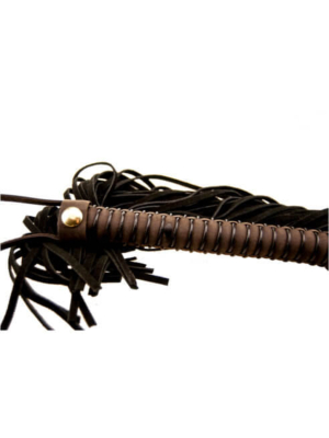 Bound to Please Nubuck Leather Flogger - Δερμάτινο Μαστίγιο