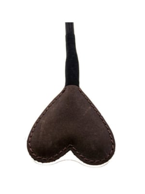 BOUND Nubuck Leather Heart-Shaped Crop