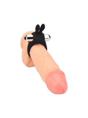 JOYRINGS SILICONE RABBIT VIBRATING COCK RING