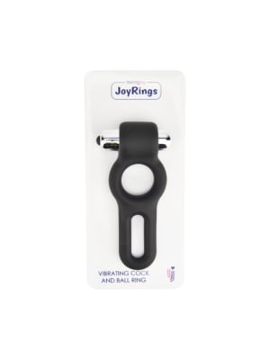 JOYRINGS SILICONE VIBRATING COCK AND BALL RING