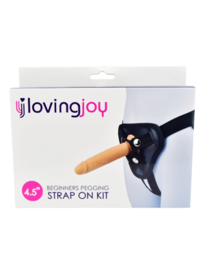 Loving Joy Γυναικείο Pegging Strap On Kit για Αρχάριους 