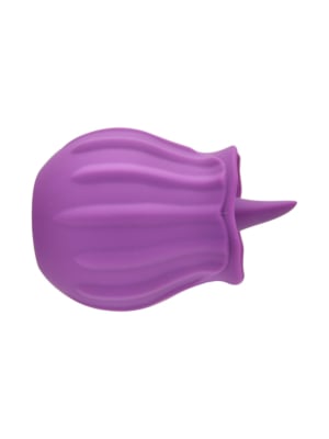 Loving Joy Rose Licking Clitoral Vibrator Purple