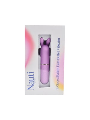 Nauti Petites 10 Speed Rabbit Ears Bullet Vibrator