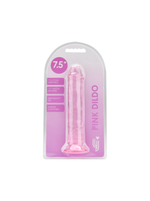 Loving Joy 7.5 Inch Suction Cup Dildo Pink