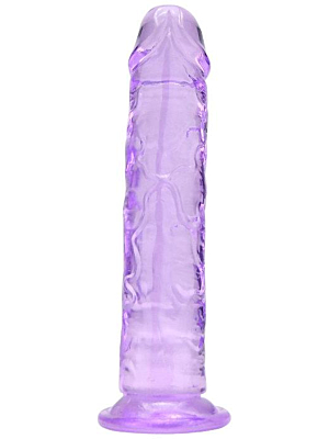 Loving Joy 7.5 Inch Suction Cup Dildo Purple