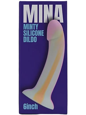 Mina Minty Silicone Dildo Glow in the dark 6''