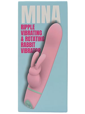 Mina Ripple Vibrating & Rotating Rabbit Vibrator