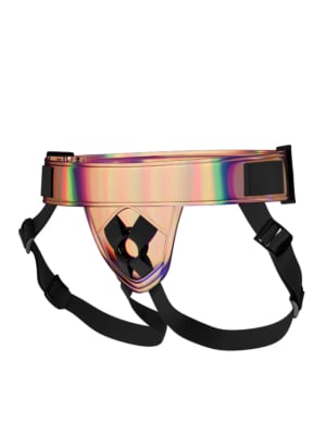 Mina Shimmer Strap-On Harness