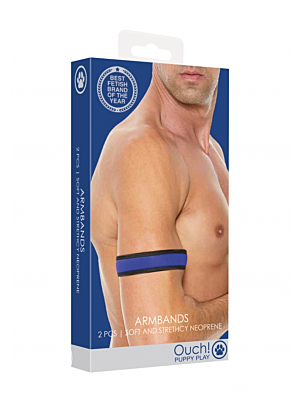 Neoprene Armbands Blue