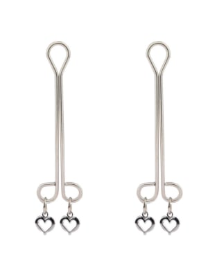 Nipple Tit Clamps with Heart