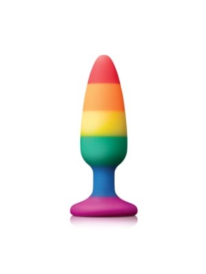Pleasure Plug Rainbow Mini