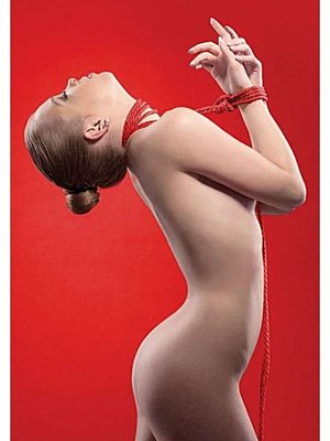 Ouch Kinbaku Rope - 10m - Red