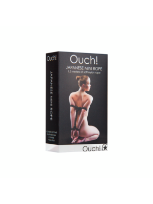 Ouch Japanese Mini Rope Black 1,5m