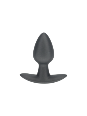 Ouch Smooth Silicone Anal Plug - Small - 2.6 / 6,5 cm - Gunmetal