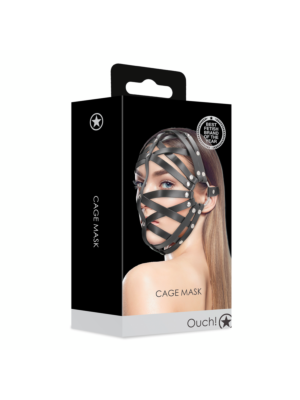 Ouch Cage Mask - Black