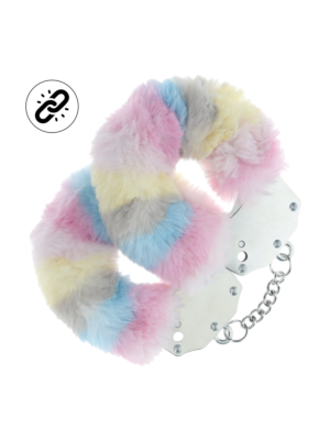 Heavy-duty Fluffy Handcuffs - Multicolor 2