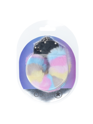 Heavy-duty Fluffy Handcuffs - Multicolor 2