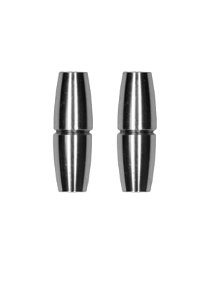 Magnetic Nipple Clamps - Sensual Cylinder - Silver