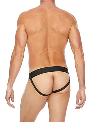 Plain Front With Zip Jock - S/M - Blue