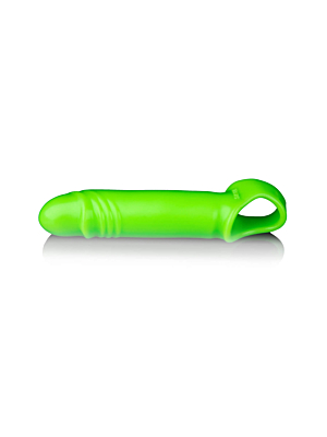 Smooth Stretchy Penis Sleeve - Glow in the Dark