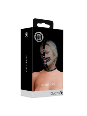 Ouch Fishnet Mask - Black